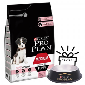 Pro Plan Puppy Somonlu Yavru Köpek Maması 3 Kg + Mama Kabı Hediyeli