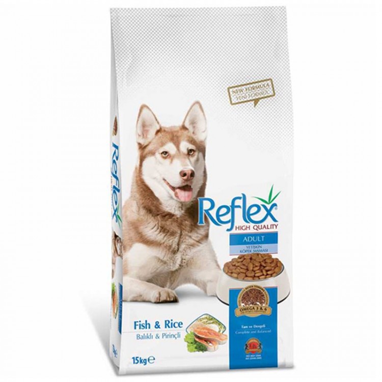 Reflex Balıklı Yetişkin Köpek Maması 15 Kg