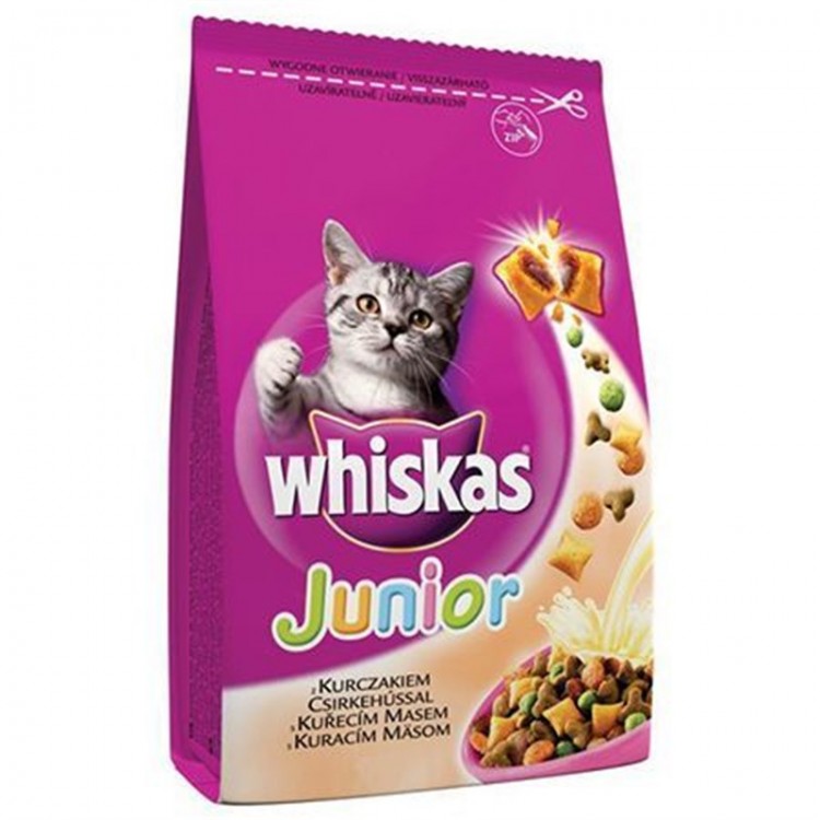 Whiskas Junior Tavuklu Yavru Kedi Mamasi 300 Gr